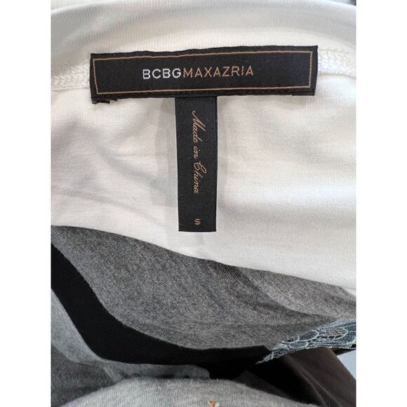 BCBGMaxAzria Short Sleeve Colorblock Stripe Dress Size S - Picture 5 of 5